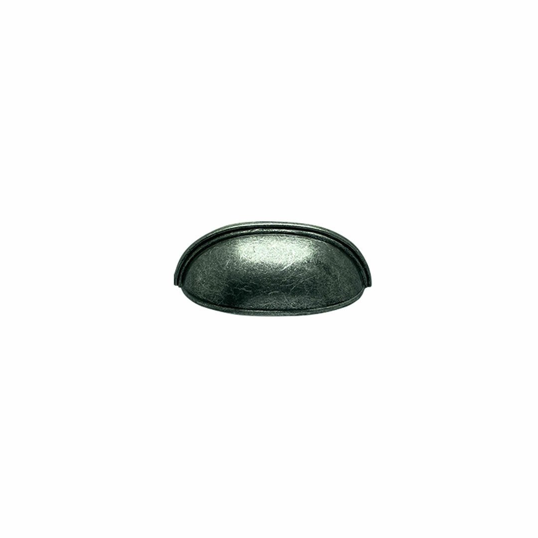 Dekor Çanak Tas Kulp Antik Gümüş - 64 mm