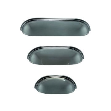 Dekor Çanak Tas Kulp Krom - 96 mm