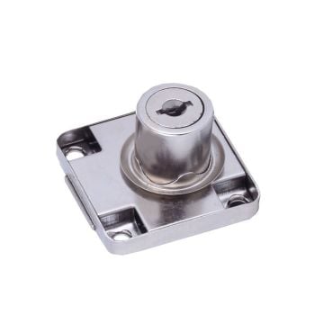 138-K Kare Çekmece Kilidi Krom (32 mm - 38 mm)