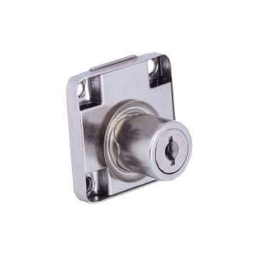 138-K Kare Çekmece Kilidi Krom (32 mm - 38 mm)