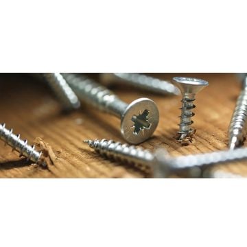 Akdeniz-Kraft Yıldız Nikel Sunta Vidası 4.0 x 40 mm - 100 Adet