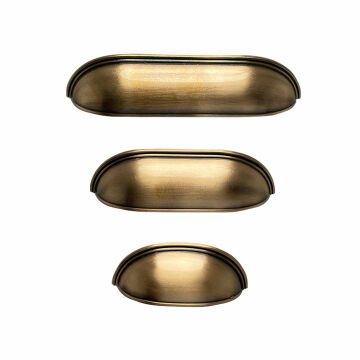 Dekor Çanak Tas Kulp Bakır - 128 mm