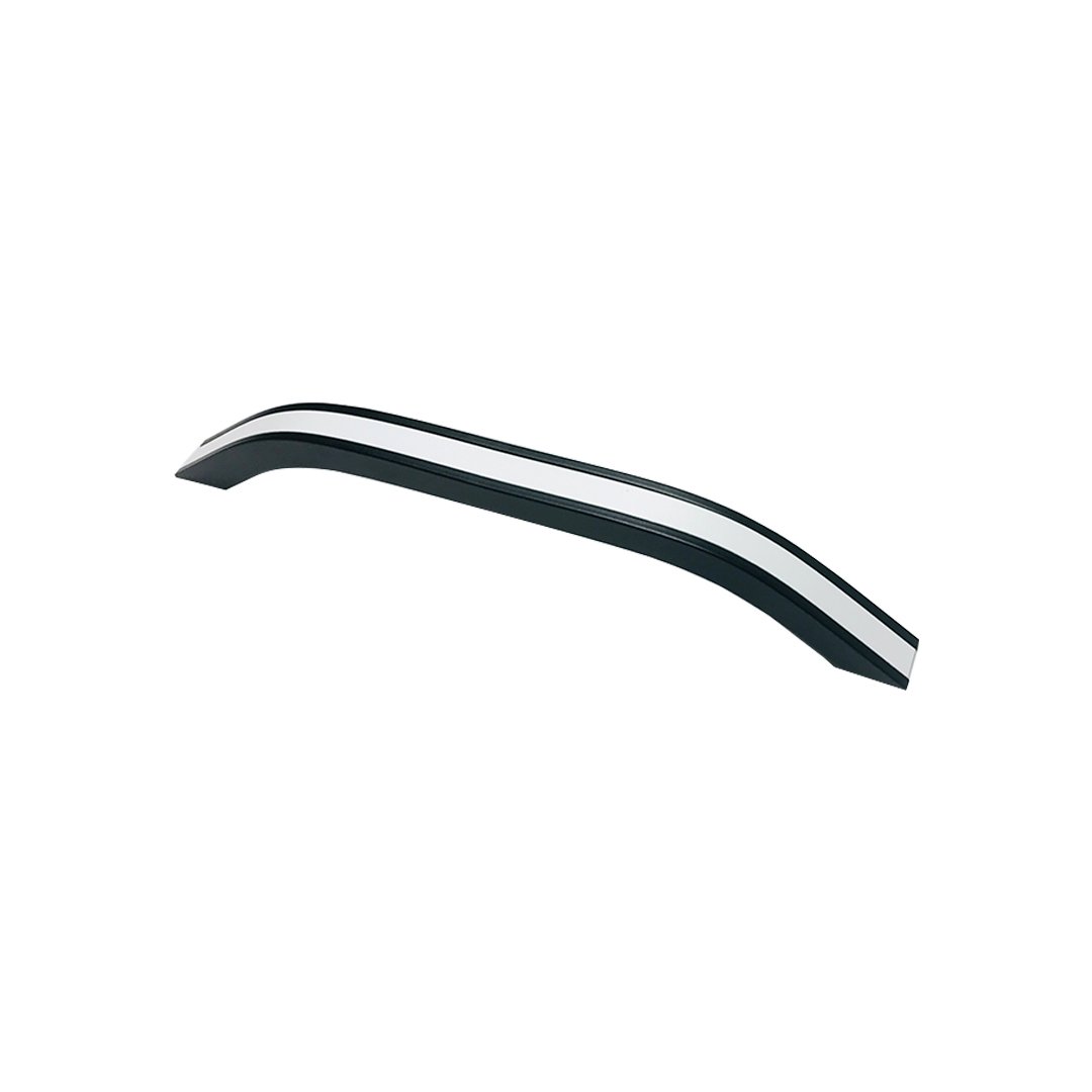 Profesyonel Mobilya Kulp Mat Siyah Beyaz - 160 - 241 mm