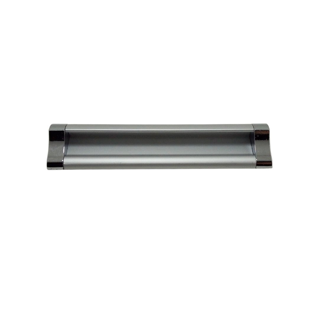 Gömme Yüzey Krom Matkrom Kulp 128 mm