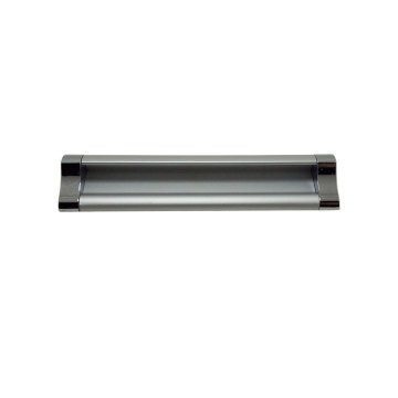 Gömme Yüzey Krom Matkrom Kulp 128 mm