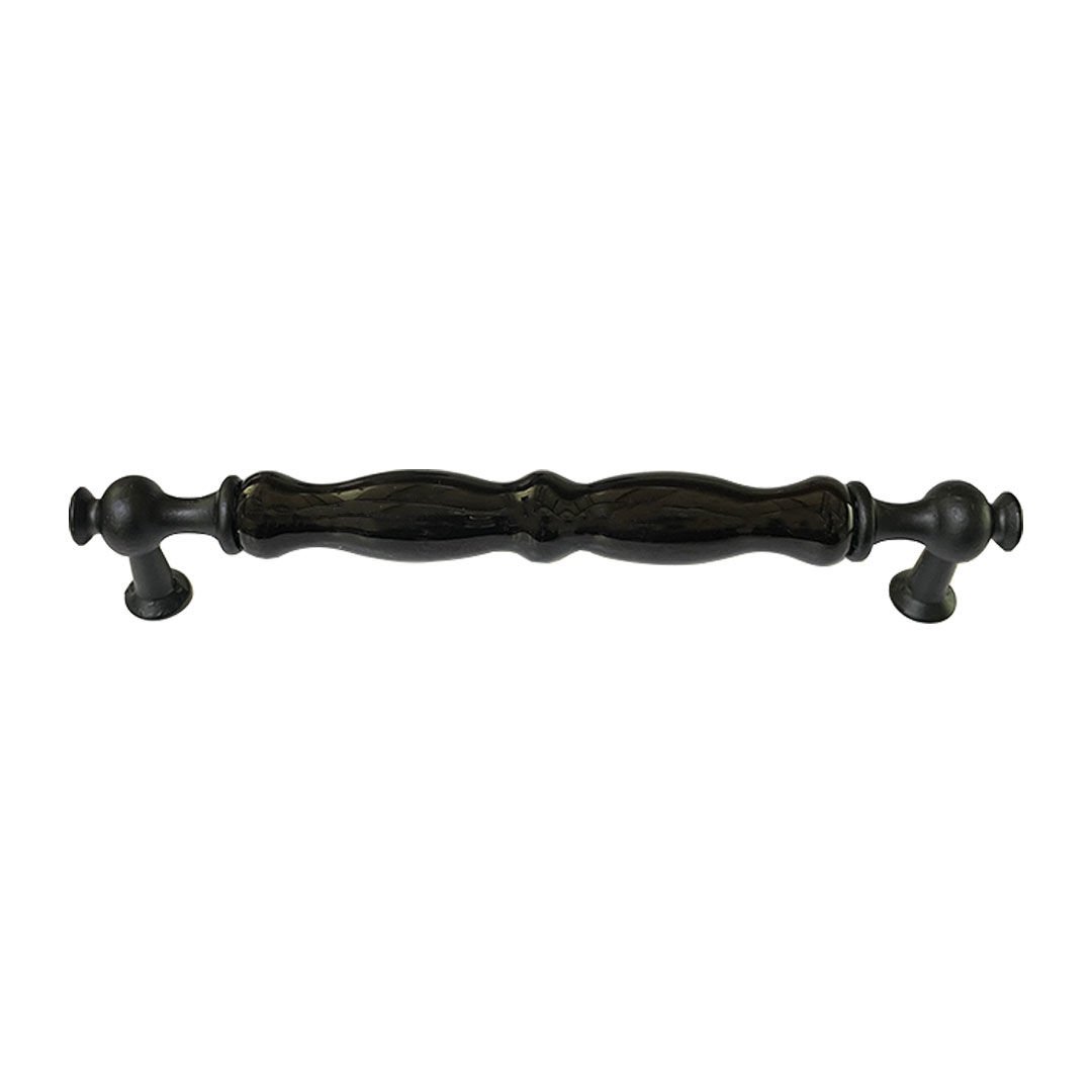 Nur 160 mm Porselen Mobilya Kulp Siyah - Siyah