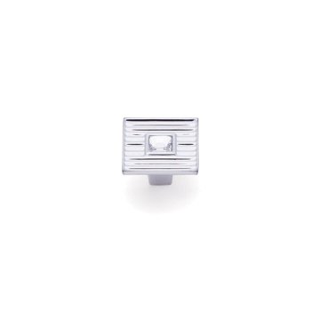 System 4412 Krom Mobilya Kulp Düğme - 8 mm