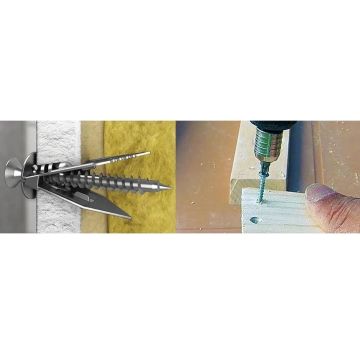 Akdeniz-Kraft Yıldız Nikel Sunta Vidası 6.0 x 80 mm - 100 Adet