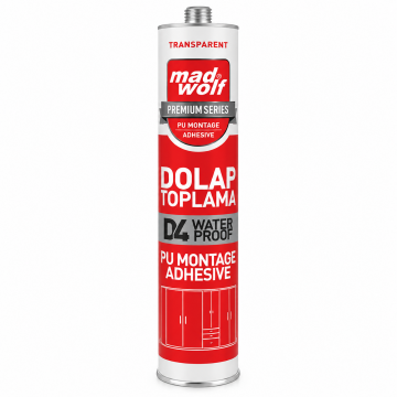 Madwolf Şeffaf Dolap Toplama Silikonu 300 ml