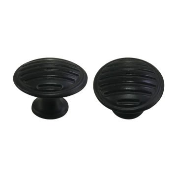 Venüs Düğme Mobilya Kulp Siyah