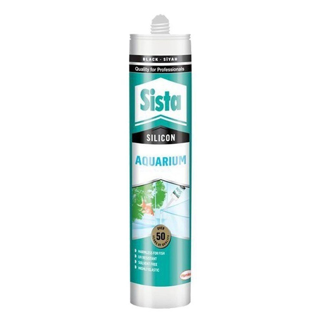 Sista Siyah Akvaryum Silikon 310 ml