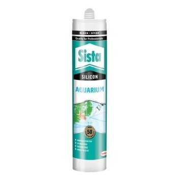 Sista Siyah Akvaryum Silikon 310 ml