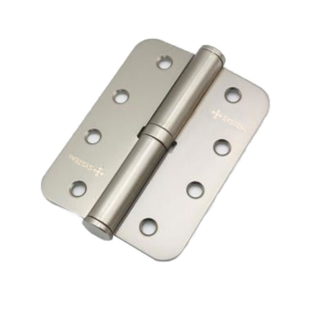 System 10 Cm Okka 3 mm Menteşe Saten Nikel - Sağ