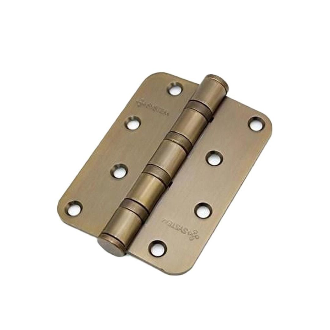 System 10 Cm Yönsüz 4 Bilyalı 3 mm Menteşe Mat Antik Bronz