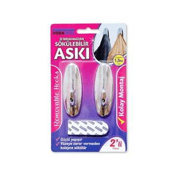 Vodaseal İz Bırakmayan Askı Beyaz - 3 Adet