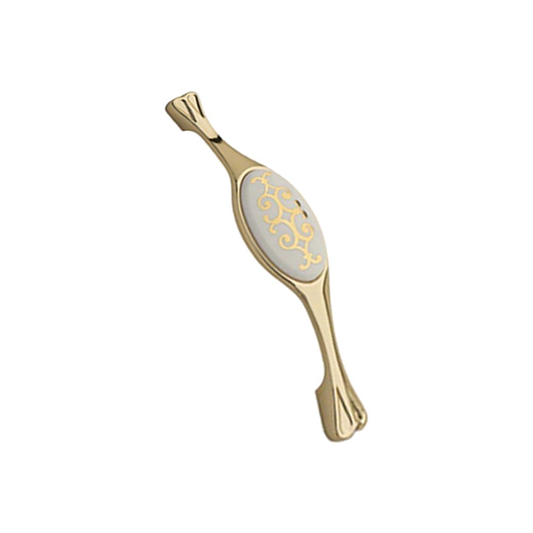 Nobel Yoncalı 128 mm Mobilya Kulp Altın Sarısı