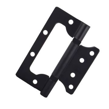 System 10 Cm Kelebek 2 Bilyalı 3 mm Menteşe Siyah