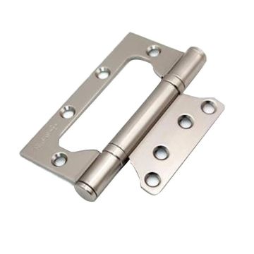 System 10 Cm Kelebek 2 Bilyalı 3 mm Menteşe Saten Nikel