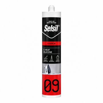 Selsil-x Kırmızı Isı Silikonu 280 gr