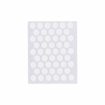 Fixcaps Yapışkanlı Vida Tapası Mat Beyaz ( Soft )