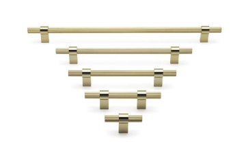 System 8990 GL-GL Mobilya Kulp 320 mm - Altın