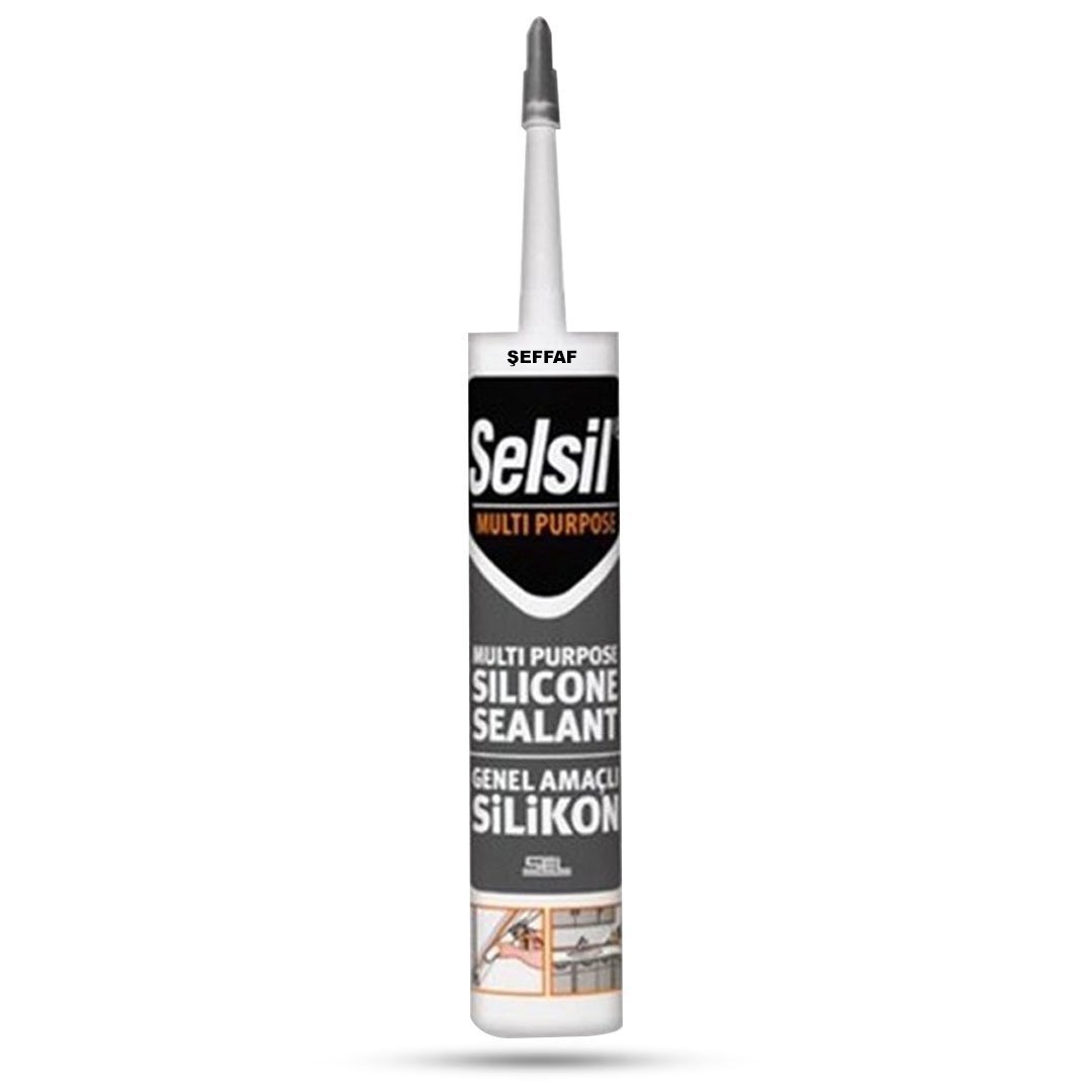 Selsil Silikon 280 ML Şeffaf