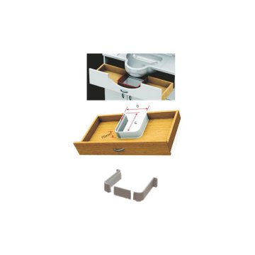 Mesan Gider Kapama Plastiği Beyaz - 9 cm