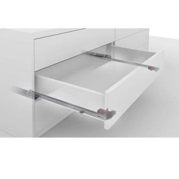 Samet Smart Slide Frenli Çekmece Rayı Kısmi Açılım - 25 cm