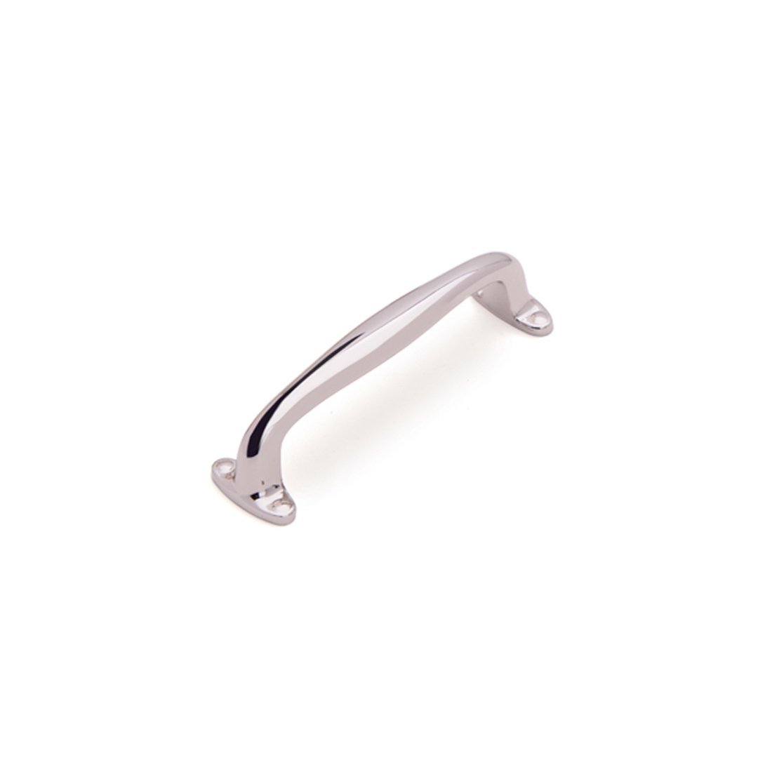 System 4595 Mobilya Kulp Parlak Nikel - 96 mm
