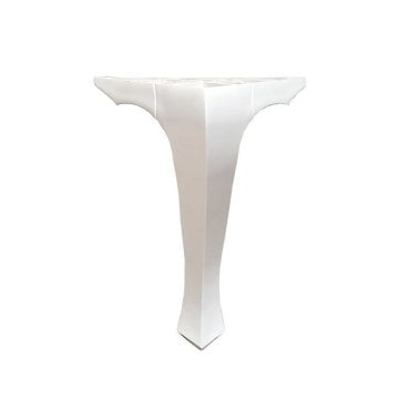 Lükenz Beyaz 40 cm Sehpa Ayağı