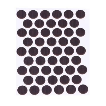 Fixcaps Yapışkanlı Vida Tapası Mat Koyu Zebrano