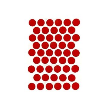Fixcaps Yapışkanlı Vida Tapası Mat Kırmızı