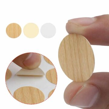 Fixcaps Yapışkanlı Vida Tapası Mat Sarı