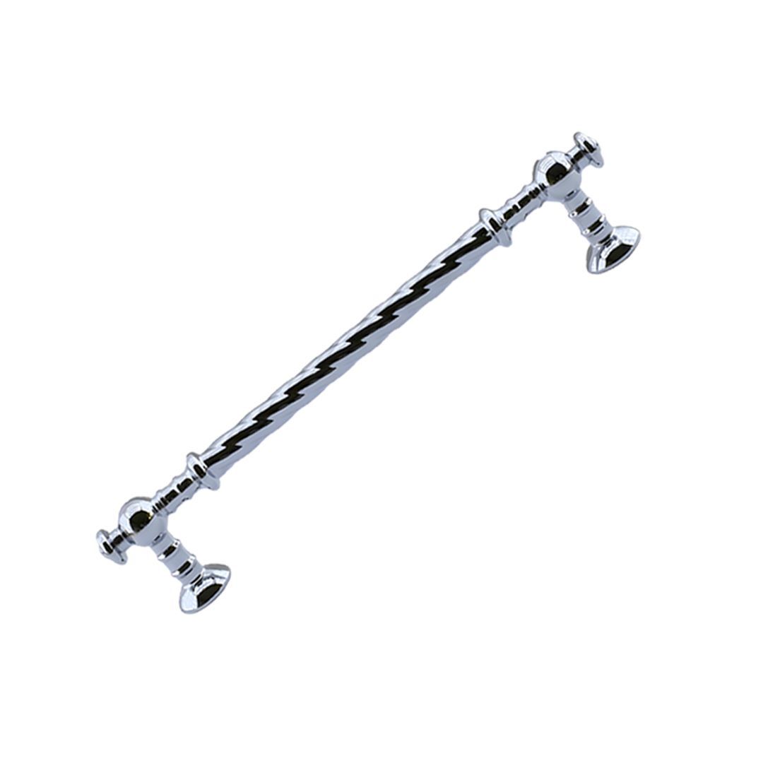 Metax Burgulu Mobilya Kulp Krom 128 mm