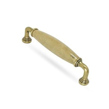 Esal Yıldız Antik Sarı Taba Kulp 128 mm