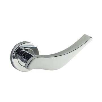 Doğanlar Krom Lutino Rozetli Kapı Kolu Wc Kapısı