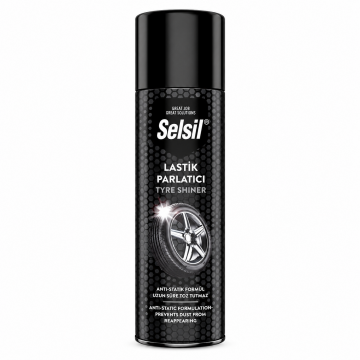 Selsil Lastik Parlatma Spreyi 500 ml