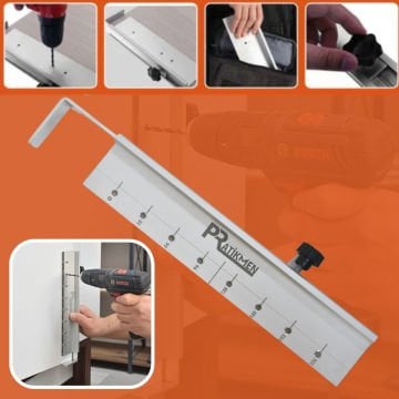 Hassas Kulp Delme Sabitleme ve Montaj Aparatı