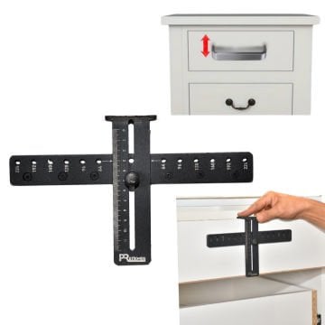 Kulpmatik Ayarlanabilir Yatay ve Dikey Kulp Delme Aparatı