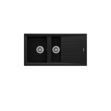 Teka Stone 60 B-TG Granit Evye Metallic Siyah
