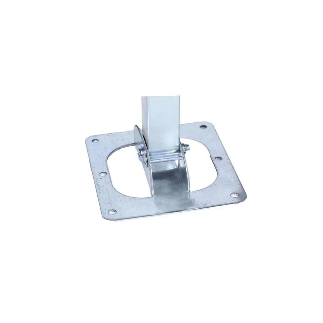 Metal Tabanlı Sofra Ayağı 25 cm - Krom