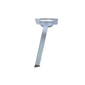 Metal Tabanlı Sofra Ayağı 25 cm - Krom