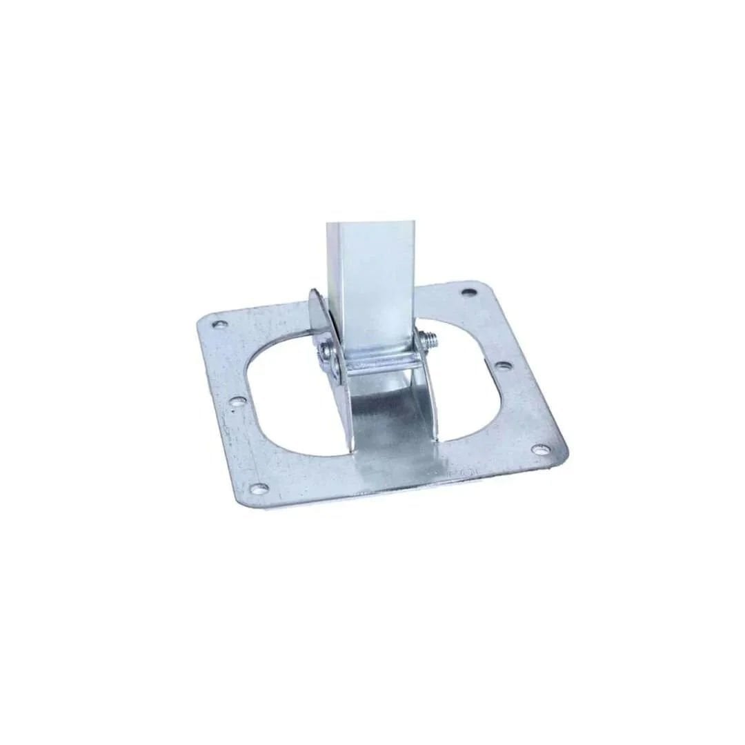 Metal Tabanlı Sofra Ayağı 50 cm - Krom