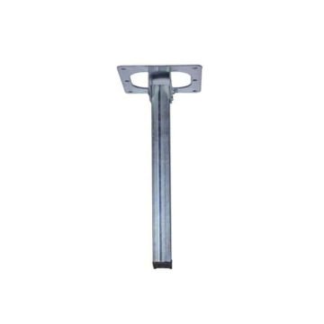 Metal Tabanlı Sofra Ayağı 50 cm - Krom