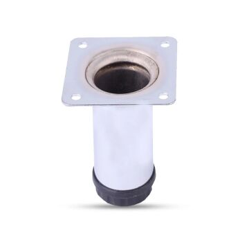 Çağrı Metal Ekonomik Mobilya Ayak Çap:32 Saten - 8 cm