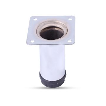 Çağrı Metal Ekonomik Mobilya Ayak Çap:32 Krom - 10 cm