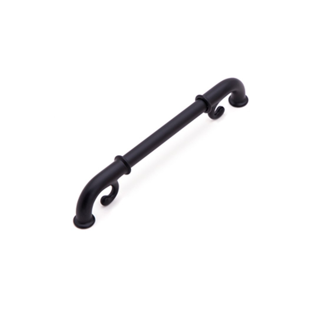 System 4620 Mobilya Kulp Siyah - 192 mm