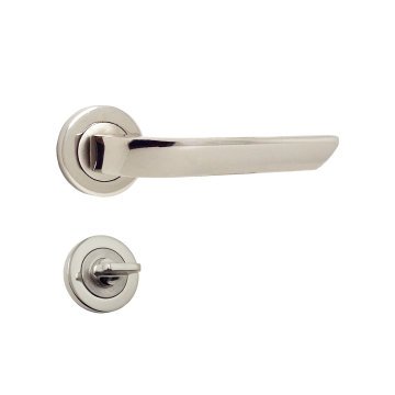 Nobel Massimo Nikel Saten Rozetli Kapı Kolu Wc Kapısı