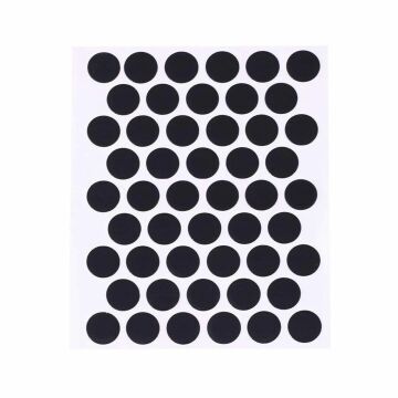 Fixcaps Yapışkanlı Vida Tapası Parlak Siyah