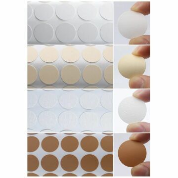 Fixcaps Yapışkanlı Vida Tapası Parlak Siyah